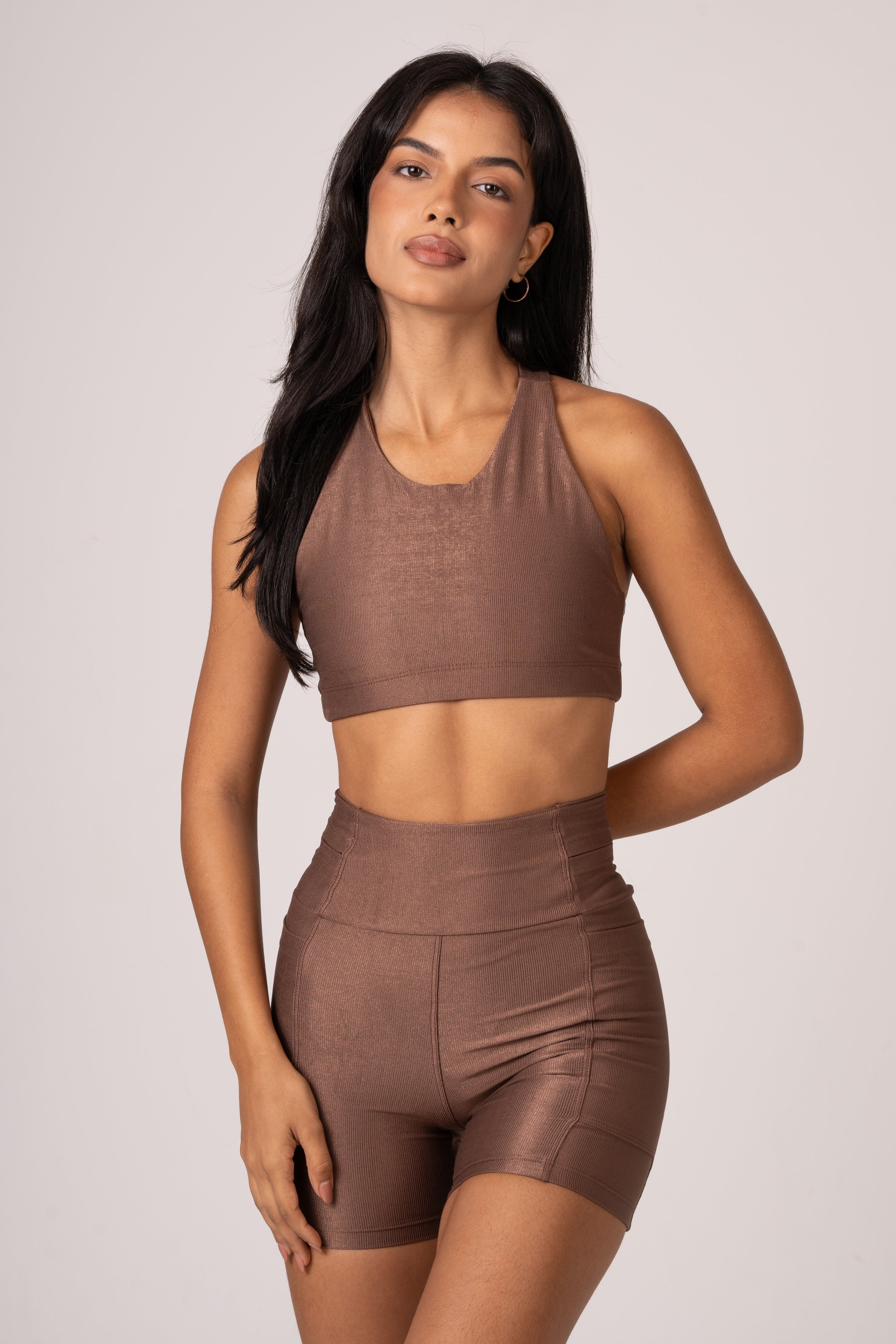 Conjunto Short e Top Runner Lovers Cacau